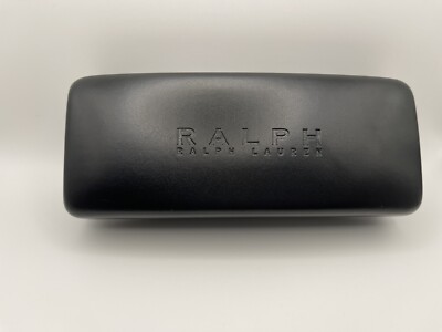 Ralph Lauren Hard Shell Eye Glasses Sunglasses Case Black