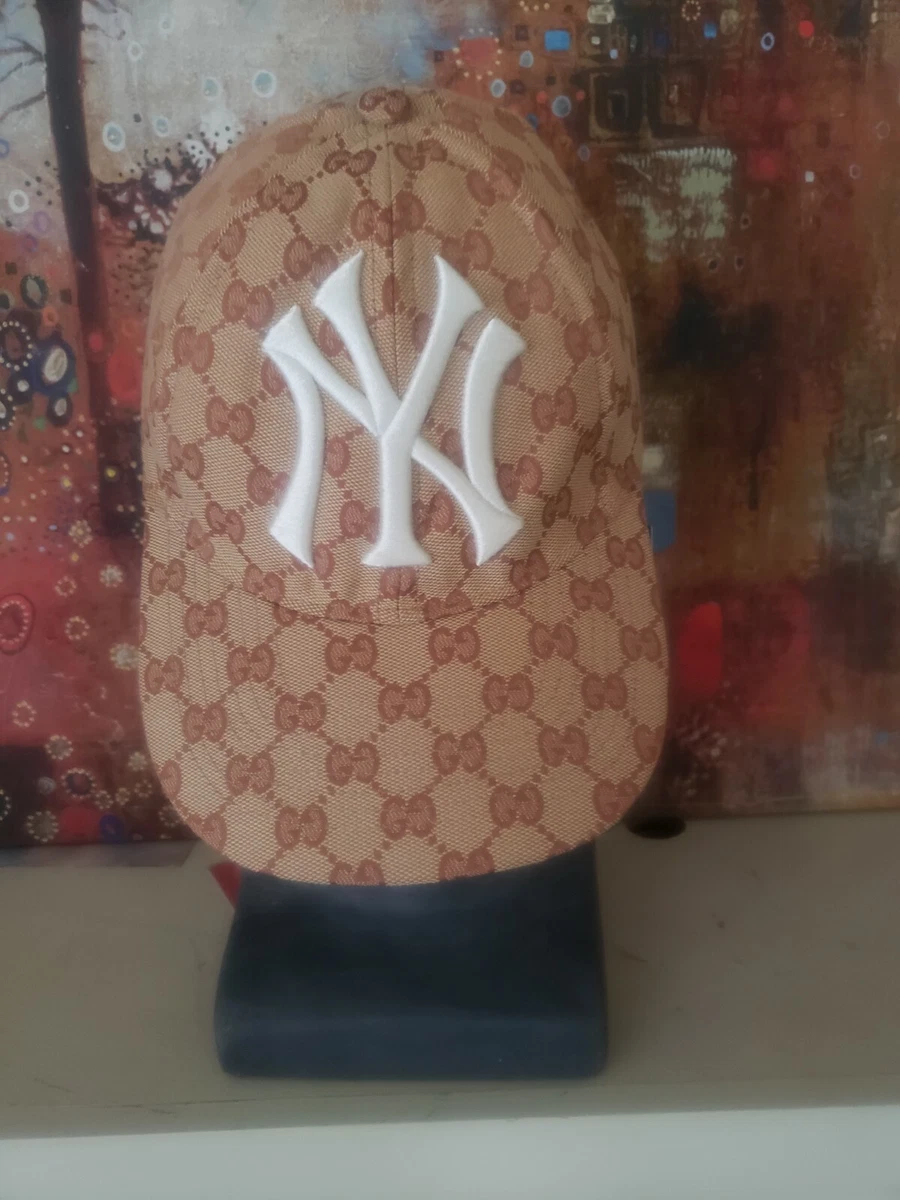 Rare Authentic Gucci Monogram New York Yankees Cap | eBay