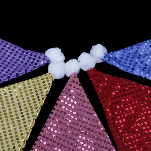 Christmas-Hat-with-Sequins-Cap-for-Santa-Claus-Costume-Xmas-Party-Decor-TSUS