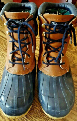 Colorado Rubber Boots Leather Steel Shank Therma Insulation SZ Men 6 Women 8-8.5