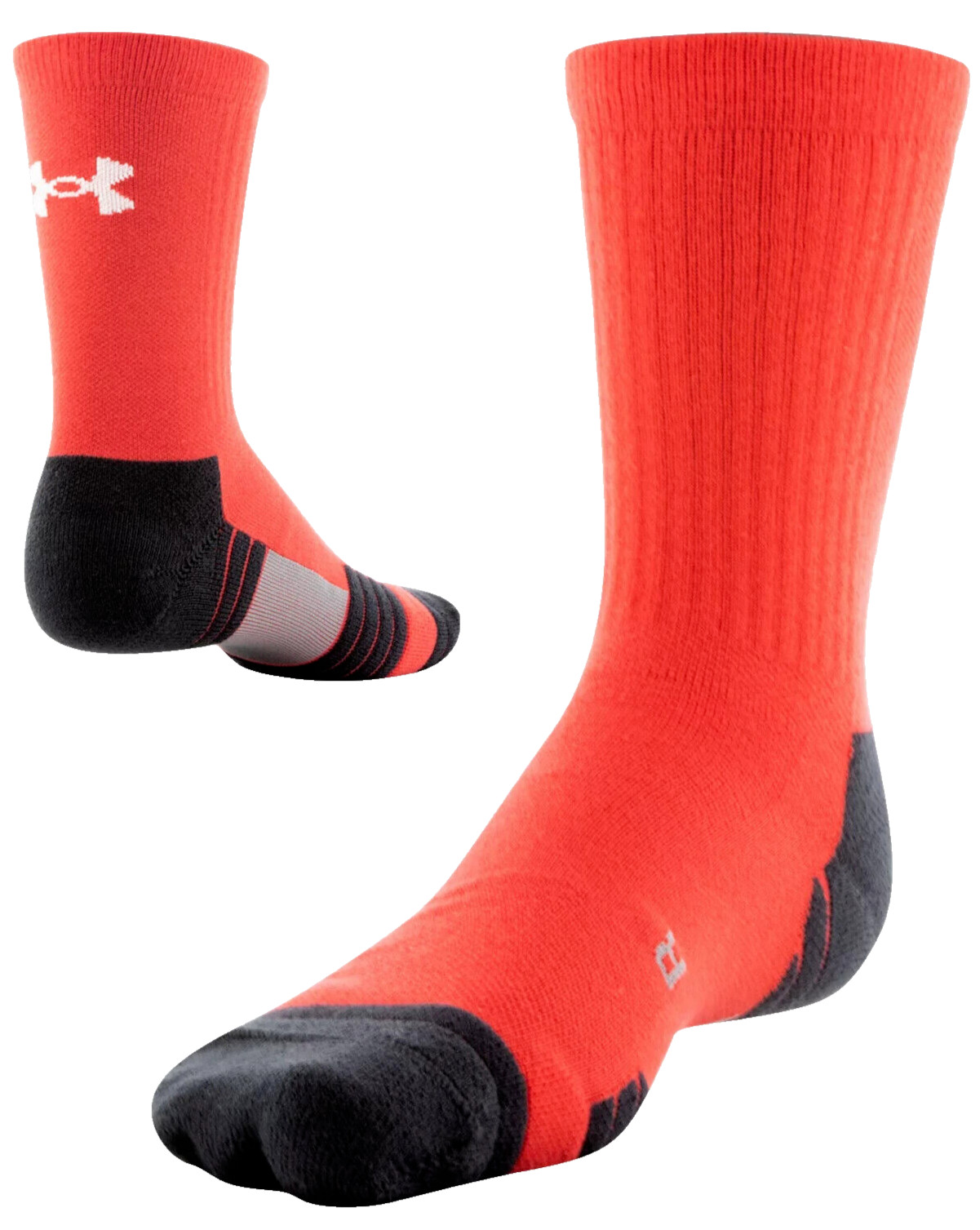 Under Armour UA Team Спортивный носок Супинатор Красно-черный Мужской размер 13-16 2990₽