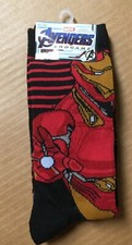 HYP Marvel Avengers Endgame 2 Pair 6-12 Men s Crew Socks New Tags AR194