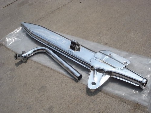 HONDA C100 CA100 C102 CA102 C105 CD105 SUPERCUB Exhaust muffler silencer JAPAN - Picture 7 of 9