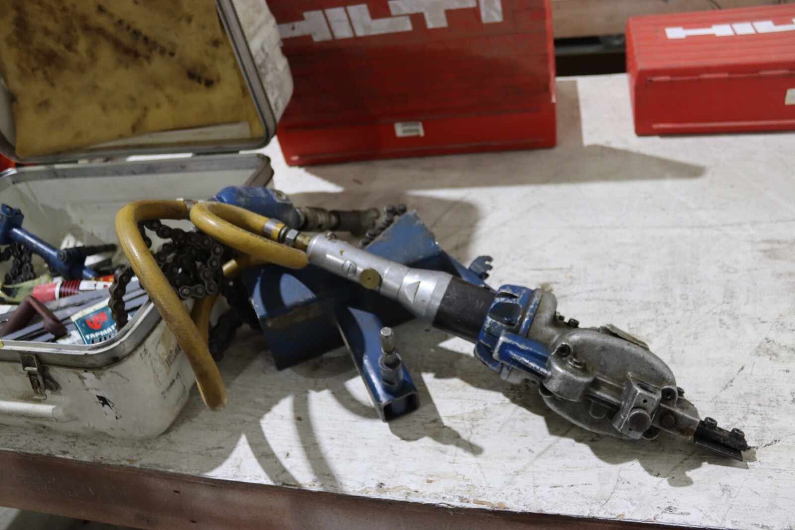 WIDDER 10267 HYDRAULIC HACKSAW WORKING