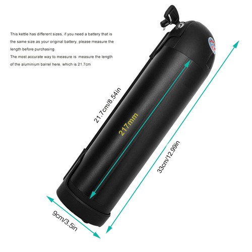 Bicycle Ebike Battery 24V/36V/48V 13AH 10Ah 20Ah 1500W 1000W 350W 500W 750W 250W - Picture 33 of 147