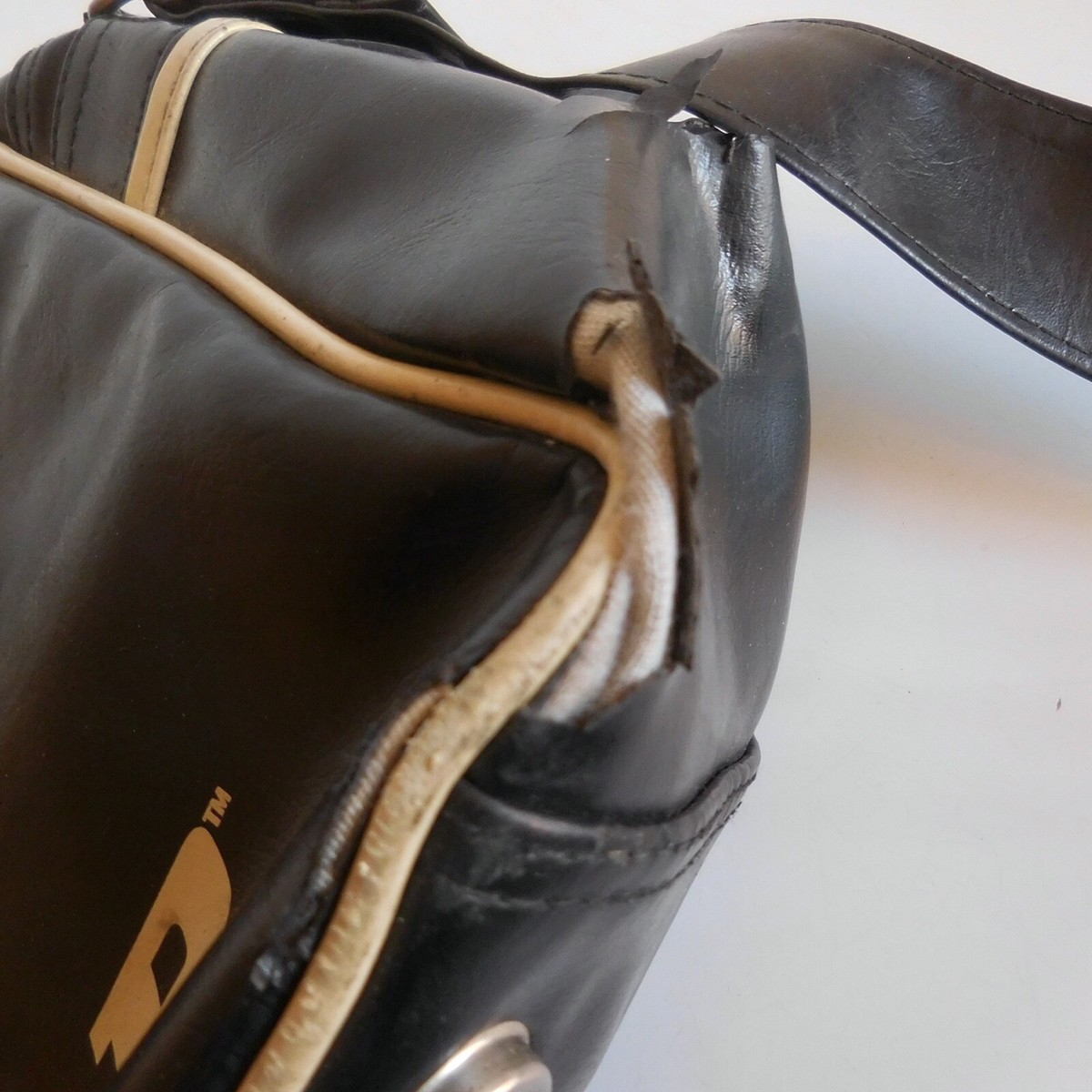 Sac à Bandoulière Vintage DUNLOP Tennis - Années 70 - Design Sport Rétro
