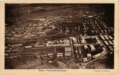 Carte Postale Ancienne - Digne, Vue Aérienne - C.A.P - Format Standard - Originale