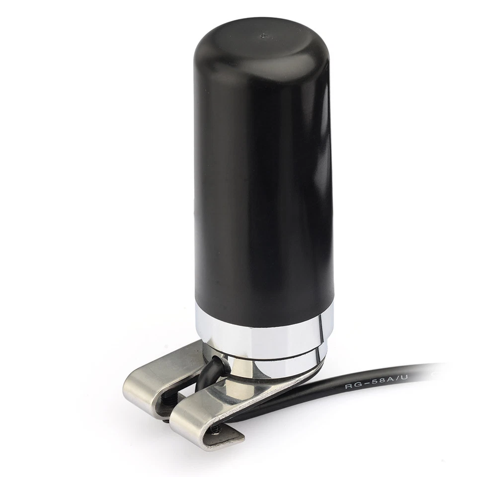 Antena de radio de coche doble banda UHF VHF montaje NMO a cable PL259 RG58 5M 144/430 MHZ Foto 4 de 4