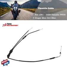 Throttle CABLE ASSEMBLY For 1981-2009 Yamaha PW50 Y-Zinger  Mini Dirt Bike USA