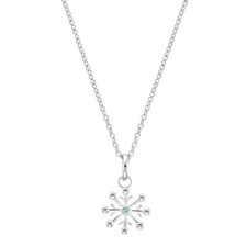 Princess Lillifee Children Necklace Silver Zirconia Flake Girl 2036941