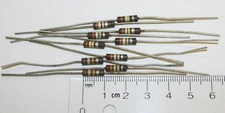 IRC 390k ohm 1/2w 10% 390 kilo ohm 1/2 watt Carbon Composition Resistors 7 piece
