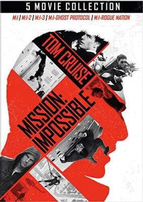 Mission: Impossible 5-Movie Collection - DVD By Tom Cruise - GOOD