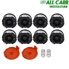 8PK Spool Line For Black And Decker CST2000 CST1100 30ft .065" String Trimmer