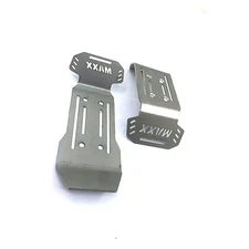 For 1/10 Traxxas MAXX Stainless Steel Chassis Armor Skid Plate Guard Kit Parts