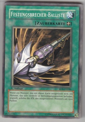YU-GI-OH Festungsbrecher Balliste Common RDS-DE046