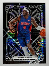 2020-21 Panini Obsidian - Jerami Grant Electric Etch Asia #148 - Detroit Pistons