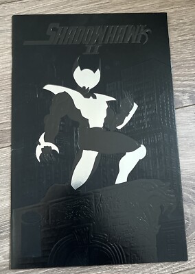 Shadowhawk II #1 1993 Image Comics Embossed Die-Cut & Silver Foil Cover