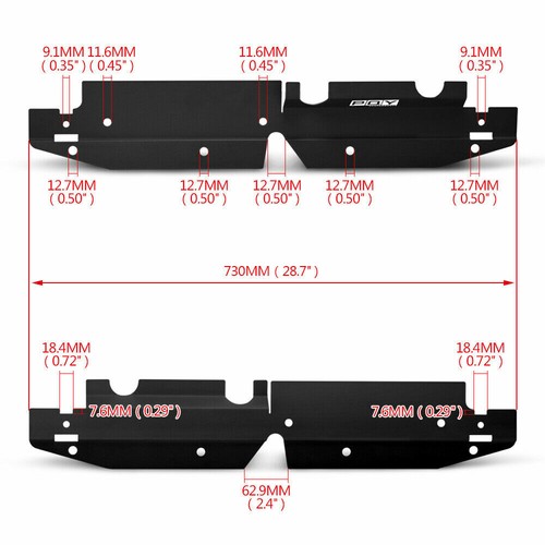 RADIATOR SHROUD FOR 2008-2014 Subaru Impreza WRX/STI - 第 2/12 張圖片