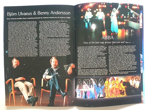 ABBA Mamma Mia Musical 2008 Broadway Play Theatre Souvenir Program Benny Bjorn - Picture 6 of 11