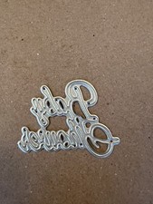 Baby Shower Title Metal Die Cardmaking Invitations Scrapbook 4003 - Tonya