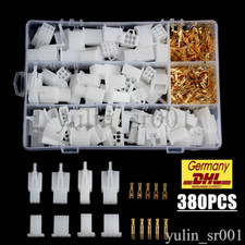 380 stk Steckverbinder KFZ Stecker 2 3 4 6 Polig Stecker Buchse Set 1,0-2,5 mm²~