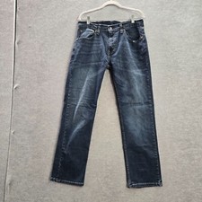 Levi's 559 Men Jeans 32x30 Blue Denim Relaxed Straight Fit Pocket Mid Rise Adult