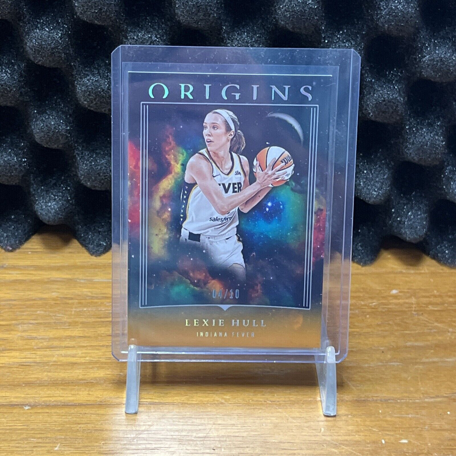 2024 PANINI ORIGINS WNBA LEXIE HULL GOLD 4/10 INDIANA FEVER