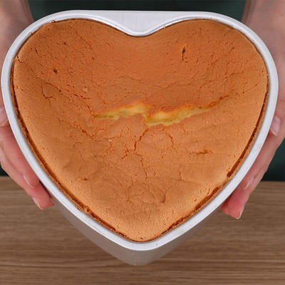  2 Pcs Heart Cake Mold Pie Molds Roasting Pan Pans Cookie Stencils