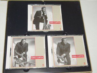 VINTAGE BEAR FAMILY RECORDS 3 CD SET KING CURTIS BLOW MAN VINTAGE BEAR FAMILY RECORDS 3 CD SET KING CURTIS BLOW MAN