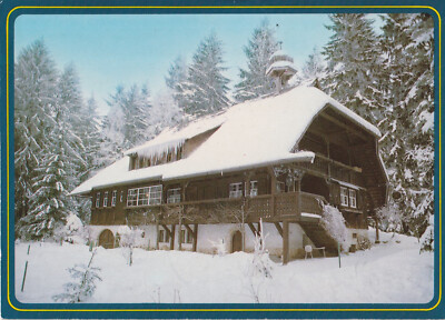 Alte Postkarte - Rothaus-Grafenhausen - Heimatmuseum ''Hüsli''