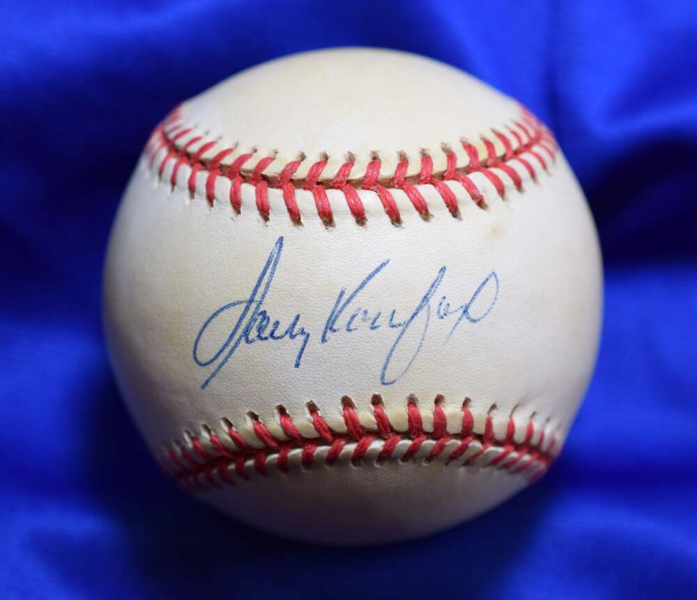 Sandy Koufax PSA DNA Autograph National League Signed Baseball