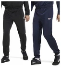 REEBOK Mens Tracksuit Bottoms Black Navy Size XS Track Pant Poly Jog Pants Small