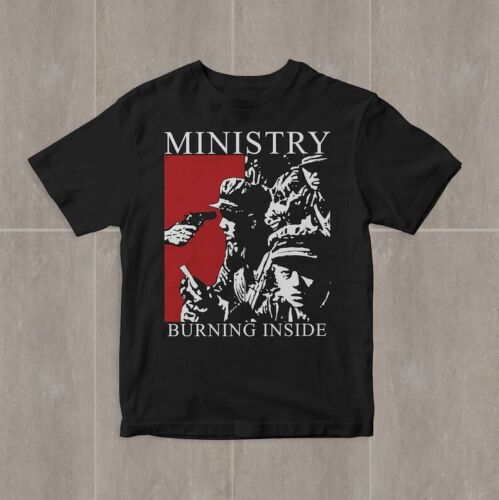 T-shirt Ministry Burning Inside - Photo 1 sur 3