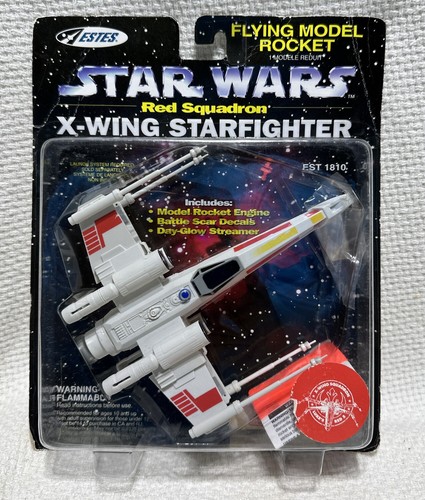Vintage Star Wars X-Wing Fighter funktionierende S-Folien, Sound und Licht!(B-2)