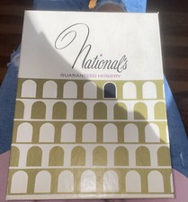 Vintage National's Hosiery T-14 Natural Beige Nylons 6 Pair One Size NIB
