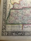 1860 Kentucky & Tennessee Mitchell Antique Map Framed. 15”x 18 1/4” — photo 2