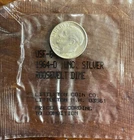 1964 D ROOSEVELT Dime In Sealed Package Marked Uncirculated