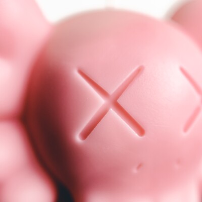 Kaws Companion Figure Pink Candle All Natural Soy Wax | eBay