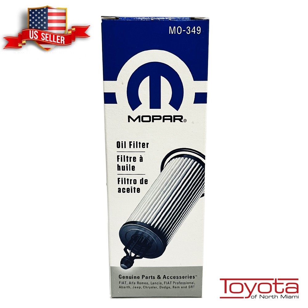 OEM Genuine Mopar Oil Filter MO-349 68191349AB Jeep Chrysler Dodge Ram 3.2L 3.6L