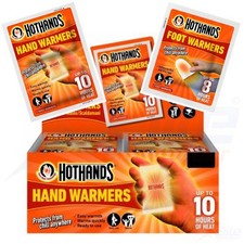 Hot Hands Hand Warmers & Foot Warmers HotHands Packs Pocket Heat Feet Gloves