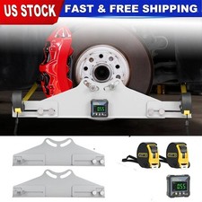 Wheel Alignment Tool Toe Camber Alignment Tool Plate 2 Pcs 2 Tape Measures