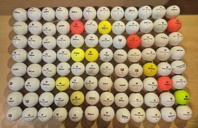 Golfbälle Wilson (Gesamtbestand 180 Stück) BITTE BESCHREIBUNG beachten 