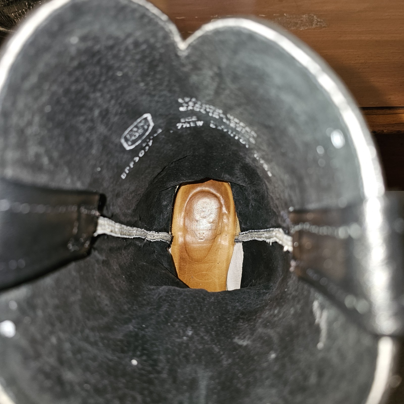 Dan Post Python Western Cowboy Boots Black Men's … - image 11