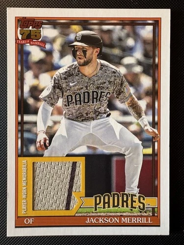 2026 Topps Series 1 Jackson Merrill Base (RAW)