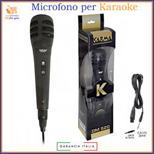 Microfono dinamico xlr per karaoke cantare a gelato filo unidirezionale palmare