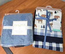 Lot Of Baby Boy Receiving Blankets Lila Jack Waffle Blue Hudson Baby Moose