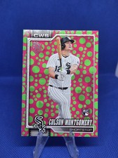 2026 Topps Series 1 - Colson Montgomery - Pink & Green Holiday Polka Dot RC