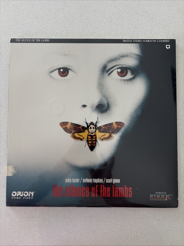 SEALED 1991 Silence Of The Lambs Ext Play Digital Surround Laserdisc New