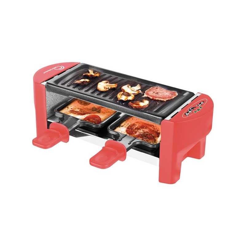 Appareil raclette 350W Little Balance Meuuuh 8631 avec poêlons antiadhésifs