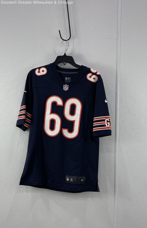 Nike Chicago Bears Navy Allen 69 On Field Football Jersey Small